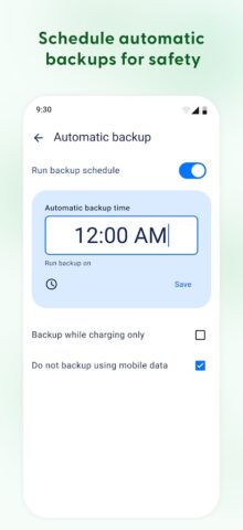 G Cloud Backup для Android — скриншот 5
