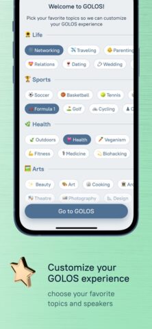 GOLOS APP для iOS — скриншот 5