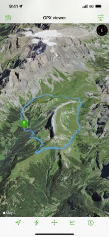 GPX viewer для iOS — скриншот 3