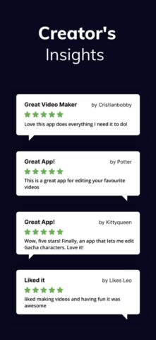 Gacha Life Video Maker, Editor для iOS — скриншот 4
