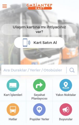 Gaziantep Kart для Android — скриншот 1