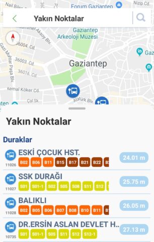 Gaziantep Kart для Android — скриншот 3