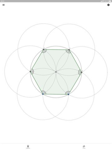 GeoGebra Geometry для iOS — скриншот 2
