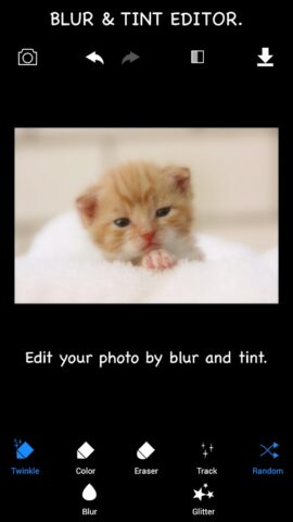 GlitterEditor Lite для Android — скриншот 3