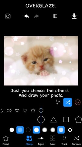 GlitterEditor Lite для Android — скриншот 5