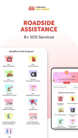 GoMechanic Car Services & More для Android — скриншот 4