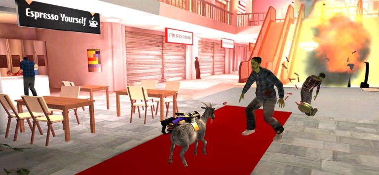 Goat Simulator GoatZ для iOS — скриншот 4