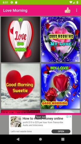 Good Morning Love Images для Android — скриншот 1
