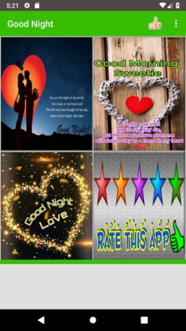 Good Night Love Images для Android — скриншот 1