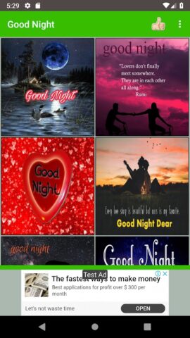 Good Night Love Images для Android — скриншот 2