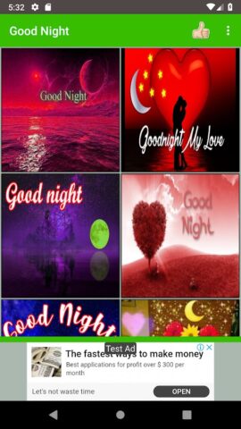 Good Night Love Images для Android — скриншот 3