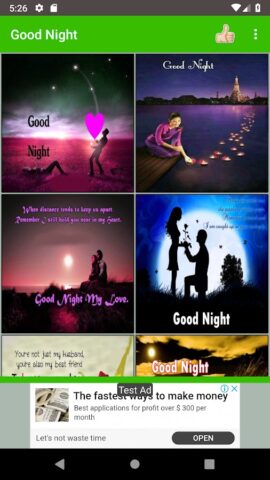 Good Night Love Images для Android — скриншот 4