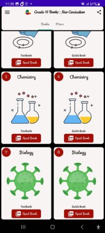 Grade 11 Books: New Curriculum для Android — скриншот 2