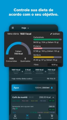 Growth — Dieta e Treino для Android — скриншот 1