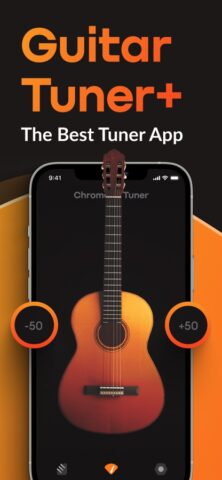 Guitar Tuner＋ для iOS — скриншот 1