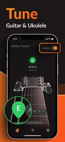 Guitar Tuner＋ для iOS — скриншот 2