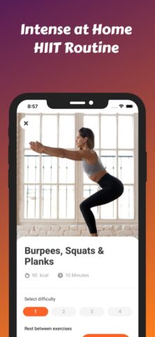 HIIT тренировки для iOS — скриншот 4