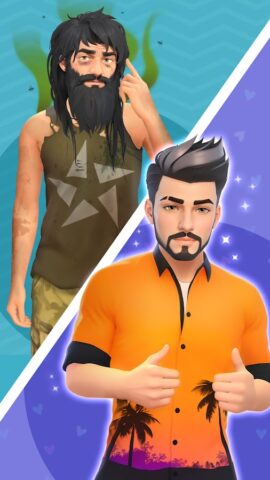 Hair Tattoo: Барбершоп для Android — скриншот 1