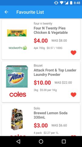 🔥Half Price: Coles, Woolworth для Android — скриншот 3
