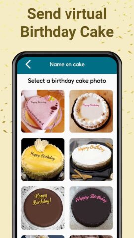 Пожелания на день рождения для Android — скриншот 2