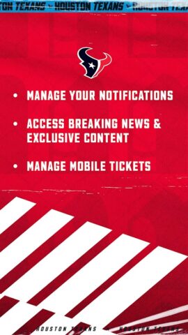 Houston Texans Mobile App для Android — скриншот 2