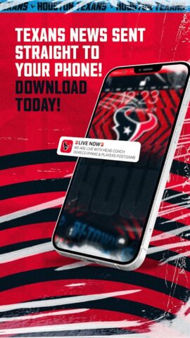 Houston Texans Mobile App для Android — скриншот 5