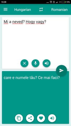 Hungarian-Romanian Translator для Android — скриншот 2