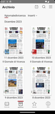 Il Giornale di Vicenza Digital для Android — скриншот 3