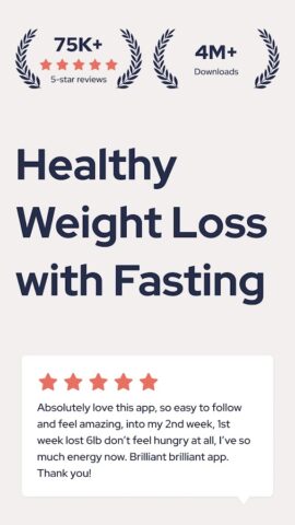 Intermittent Fasting: FastEasy для Android — скриншот 1