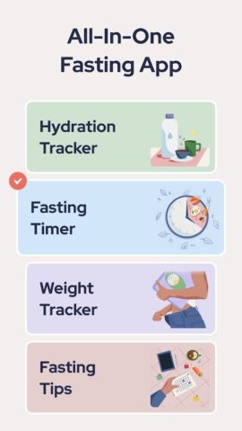 Intermittent Fasting: FastEasy для Android — скриншот 3