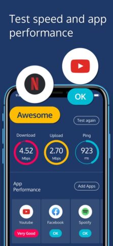 Meteor: Тест скорости для iOS — скриншот 3