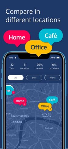Meteor: Тест скорости для iOS — скриншот 4