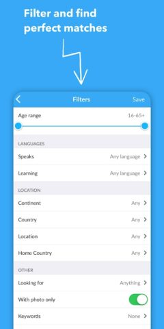 Interpals: Friends & Languages — скриншот 5