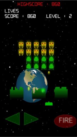 Invaders — Classic для Android — скриншот 4