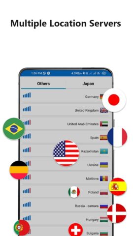 Japan VPN для Android — скриншот 4