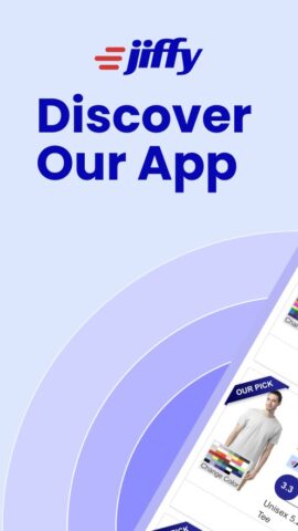 Jiffy: Blank Apparel для Android — скриншот 1