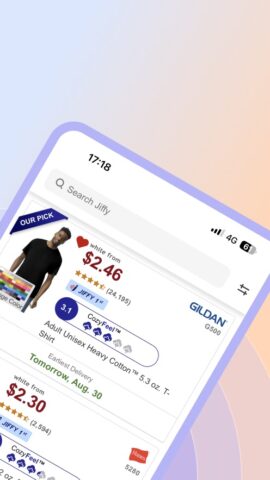 Jiffy: Blank Apparel для Android — скриншот 2