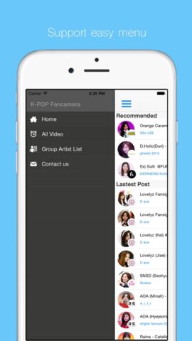 K-pop fancam Free для iOS — скриншот 2