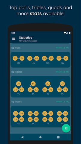 KINO Live Results Slips Stats для Android — скриншот 5