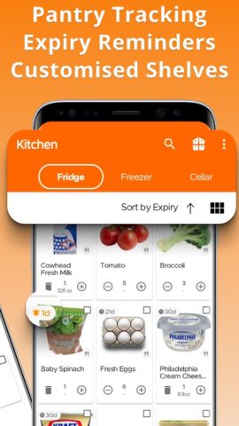 KitchenPal: Pantry Inventory для Android — скриншот 2
