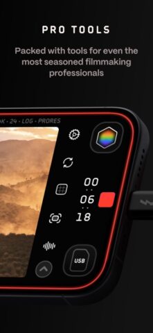 Kino — видеокамера для профи для iOS — скриншот 4