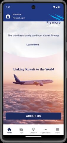 Kuwait Airways для Android — скриншот 3