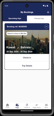 Kuwait Airways для Android — скриншот 5