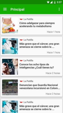 La Patilla для Android — скриншот 1