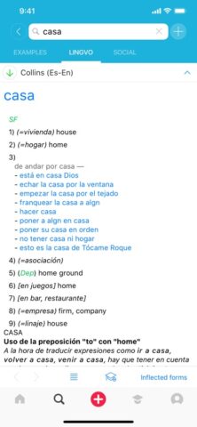 Language Live Словарь для iOS — скриншот 1