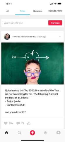 Language Live Словарь для iOS — скриншот 5