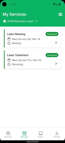 LawnStarter для Android — скриншот 2