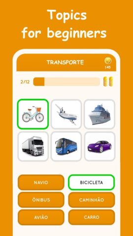 Учить португальский для Android — скриншот 4