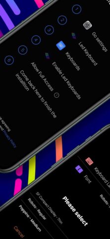 Led Keyboard Pro для iOS — скриншот 1