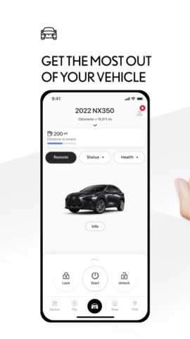 Lexus для Android — скриншот 1